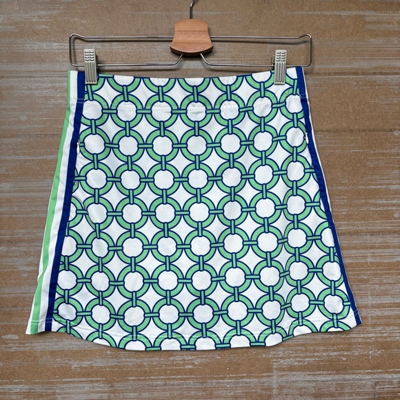 Gretchen Scott Athletic Skort Golf Tennis Preppy Nautical Summer Womens XS - Picture 1 of 5